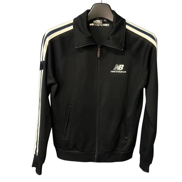 [BUNJANG] New Balance 95 Logo Black Training Zip-Up Track Jacket / 95 뉴발란스 로고 블랙 트레이닝 집업