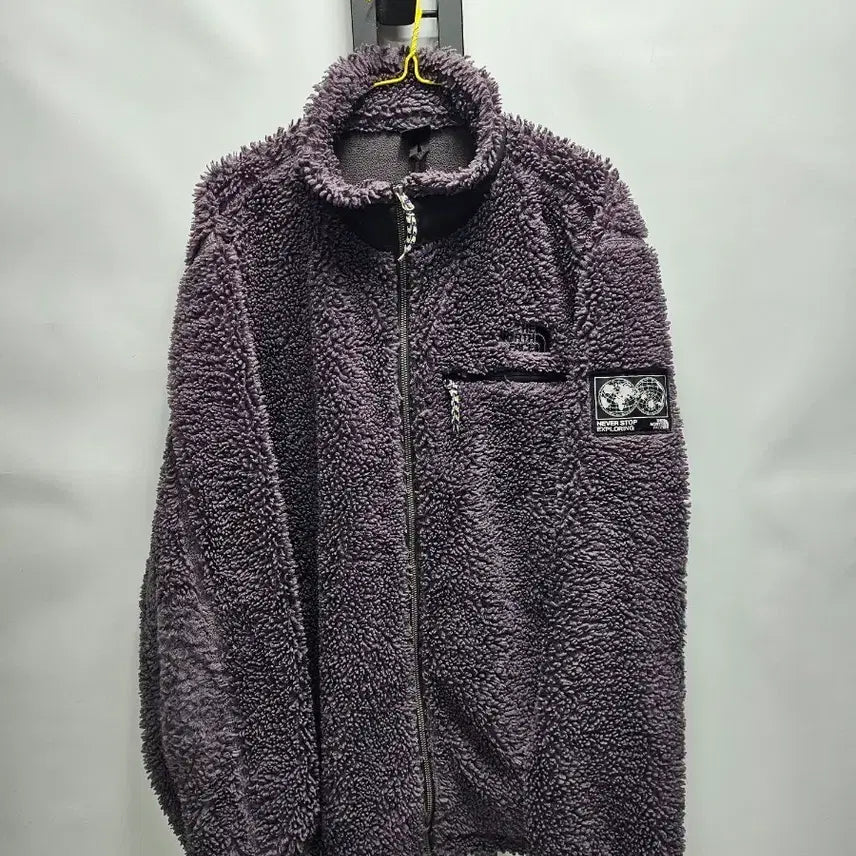 [BUNJANG] The North Face Fleece Jacket Dark Grey XXL / 노스페이스 후리스 양털 뽀글이 자켓 다크 그레이 xxl