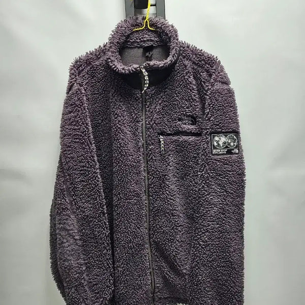 [BUNJANG] The North Face Fleece Jacket Dark Grey XXL / 노스페이스 후리스 양털 뽀글이 자켓 다크 그레이 xxl