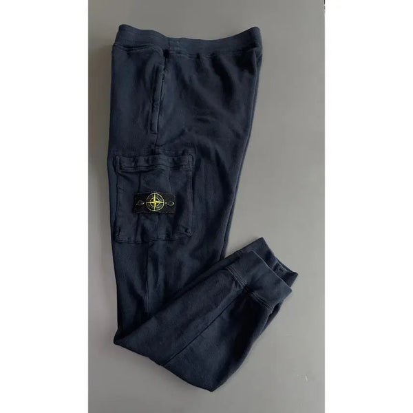 [BUNJANG] Stone Island Cotton Cargo Jogger Pants Navy XL / [XL] 스톤아일랜드 와펜 패치 코튼 카고 조거 팬츠