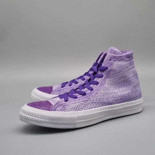 [BUNJANG] Converse Chuck Taylor Purple Hightop Shoes (US 7.5) / q컨버스 척테일러 퍼플 하이탑260