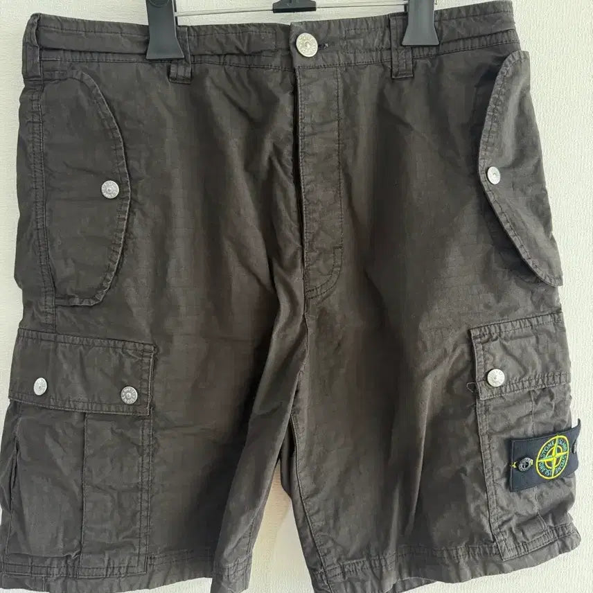 [BUNJANG] Stone Island Cargo Ripstop Shorts W30 / 스톤아일랜드 카고 립스탑 반바지 W30 TYPE CO 핏