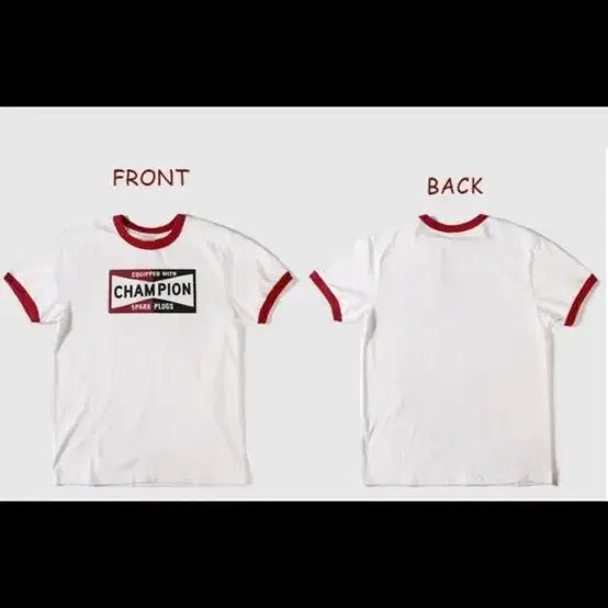 [BUNJANG] Bronson Champion Ringer Tee T-Shirt / (새상품) 브론슨 챔피온 링거티 반팔티셔츠
