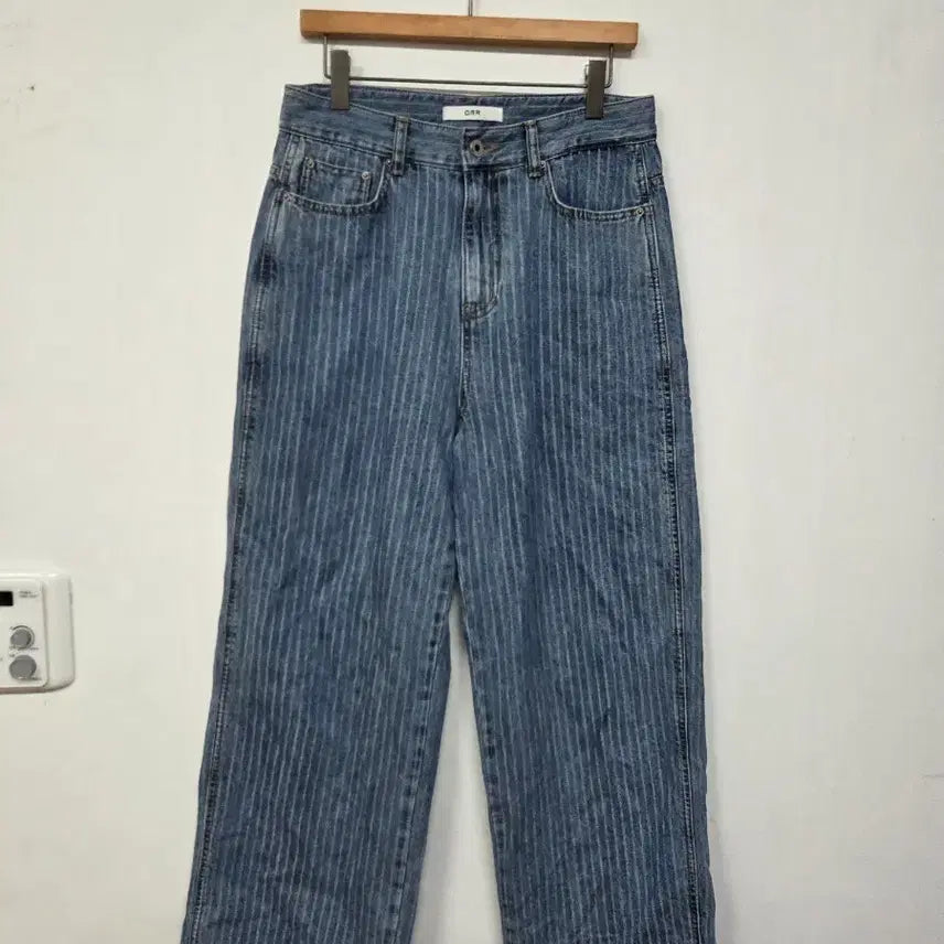 [BUNJANG] ORR Striped Denim Pants / ORR 스트라이프 데님 팬츠