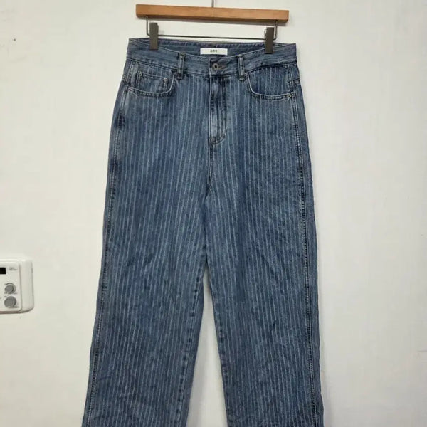 [BUNJANG] ORR Striped Denim Pants / ORR 스트라이프 데님 팬츠