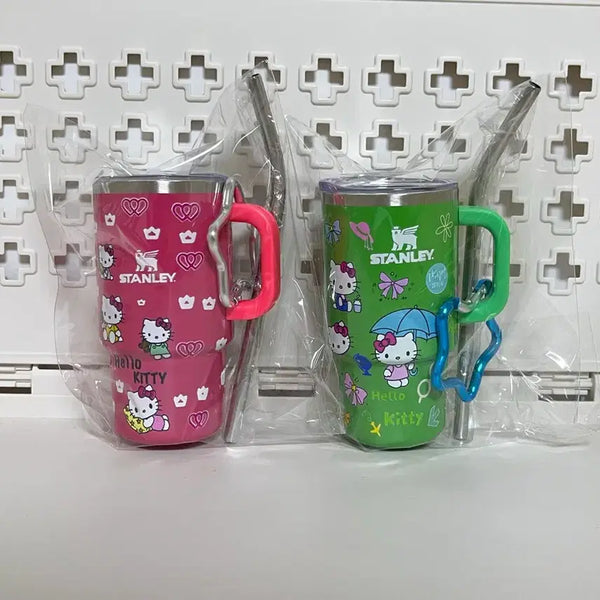 [BUNJANG] Stanley x Hello Kitty Mini Tumbler Keychain (New) / 스탠리 헬로키티 미니 텀블러 키링 새상품