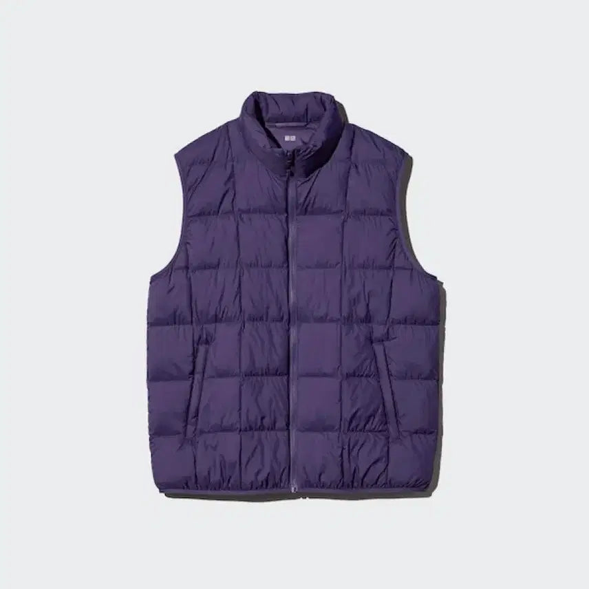 [BUNJANG] Uniqlo Pufftech Padded Vest Purple / [XL] 유니클로 퍼프테크 패딩 베스트 퍼플