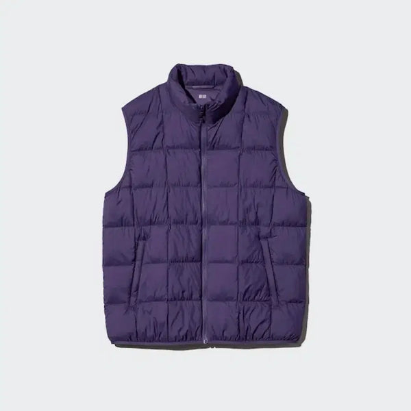 [BUNJANG] Uniqlo Pufftech Padded Vest Purple / [XL] 유니클로 퍼프테크 패딩 베스트 퍼플