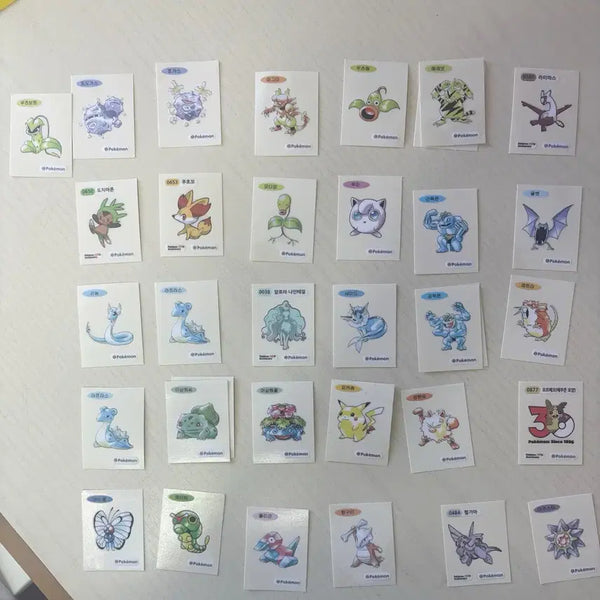 [BUNJANG] Pokemon Sticker Collection / 포켓몬띠부씰팔아여