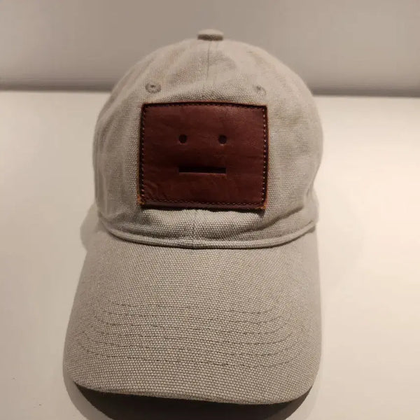 [BUNJANG] Acne Studios Emoji Ball Cap Light Beige / 아크네스튜디오 이모지 볼캡