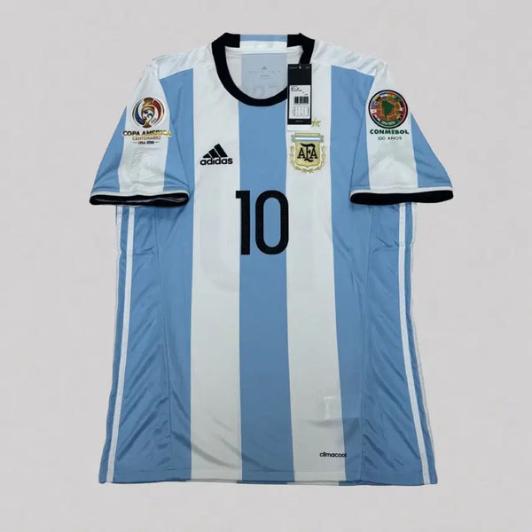 [BUNJANG] Argentina 2016 Home Messi Player Version Jersey / [해외 M] 2016 아르헨티나 홈 메시 유니폼