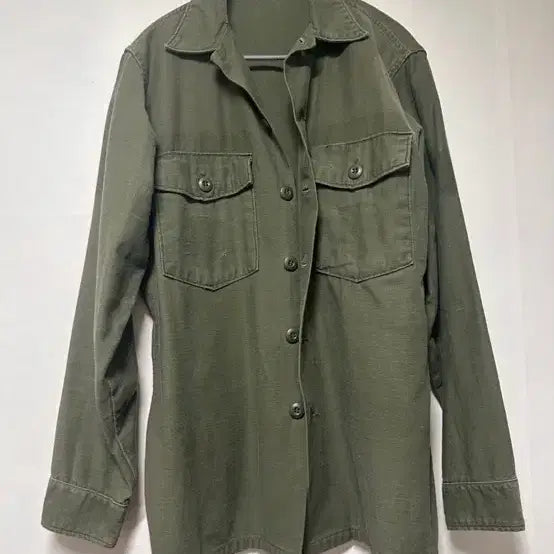 [BUNJANG] 70s Original US Army OG-107 Field Shirt / 70s 오리지널 Us army Og107 셔츠