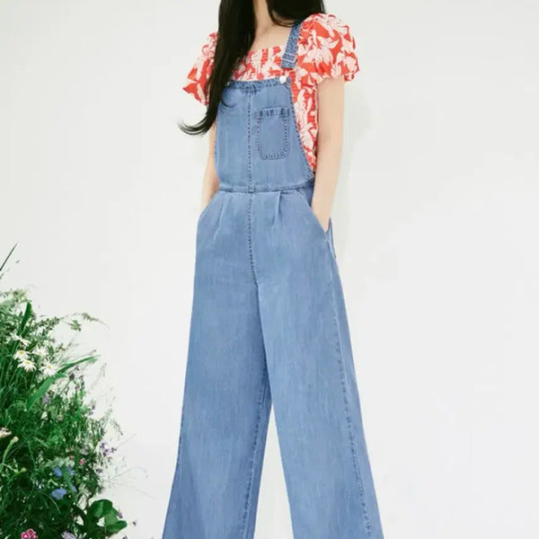 [BUNJANG] Guess Suzy Overall Denim Jumpsuit / 게스 수지 멜빵 데님바지 / guess 데님점프수트