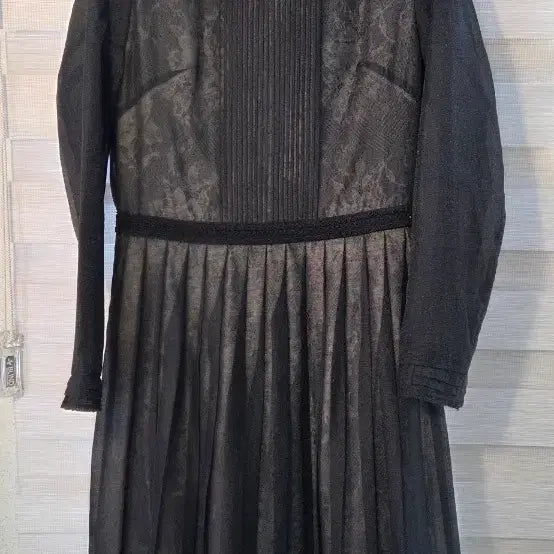 [BUNJANG] Lenibon Lace Black Long Dress / 레니본  레이스  블랙 롱 원피스