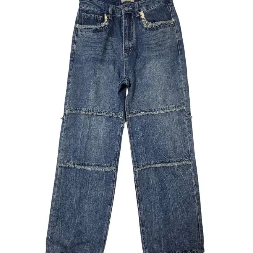 [BUNJANG] Martin Plan Cut-Out Wide Jeans Size 46 / 마틴플랜 컷아웃 와이드진 46