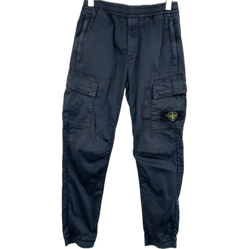 [BUNJANG] Stone Island Cargo Jogger Pants Black / [28] 스톤아일랜드 카고 조거 팬츠