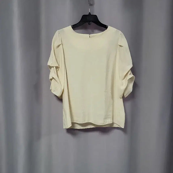[BUNJANG] Shirring Sleeve Blouse / 셔링소매 블라우스