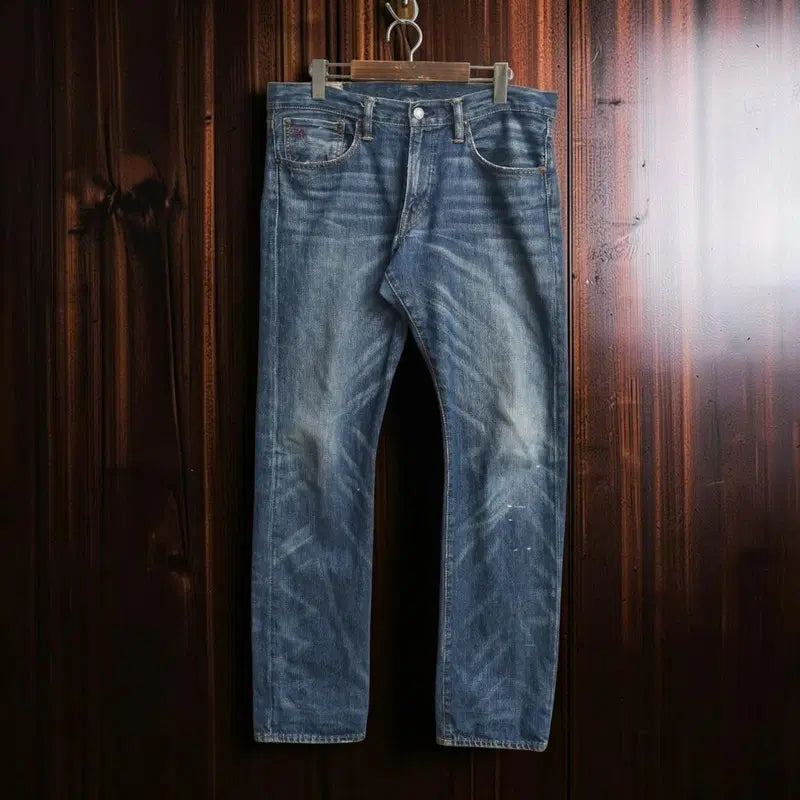 [BUNJANG] Polo Ralph Lauren Washed Denim Jeans / 폴로 랄프로렌 워싱 청바지 M0944
