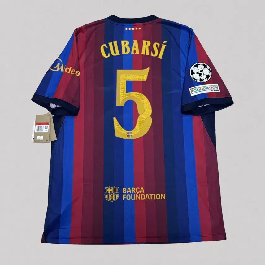 [BUNJANG] FC Barcelona 2026-27 Home Player Version Jersey (Gavi) / [해외 L] 26-27 바르셀로나 홈 파우 쿠바르시 유니폼
