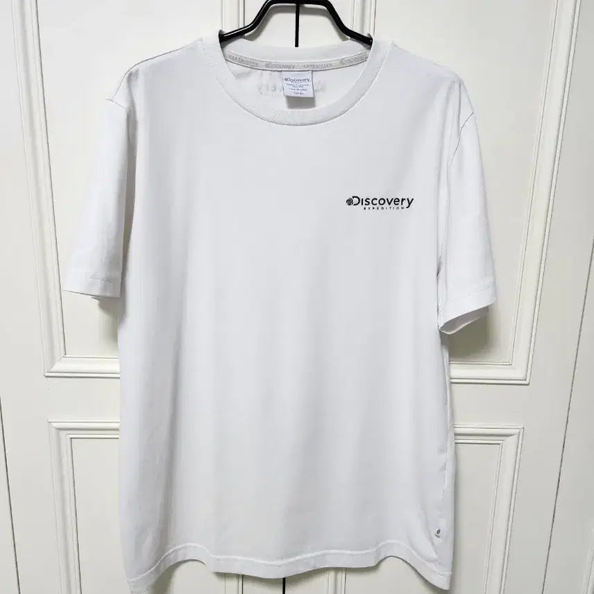 [BUNJANG] Discovery Round Short Sleeve T-Shirt White / (100)디스커버리 라운드 반팔 티셔츠