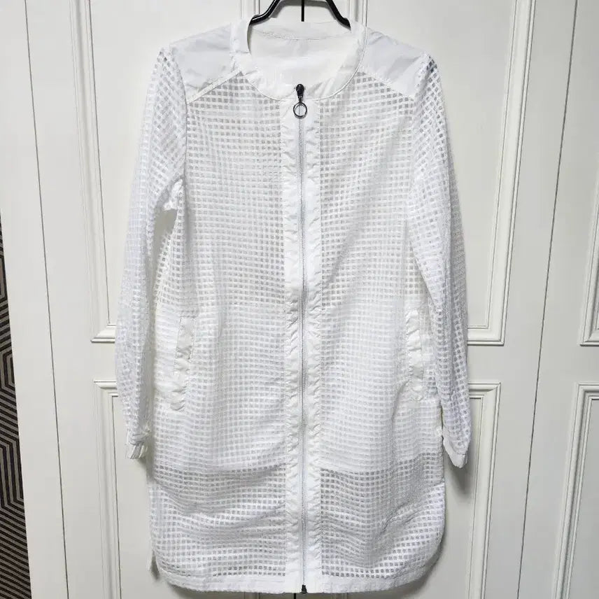 [BUNJANG] K2 Women's See-through Mesh Long Jacket (Size 95) / (95)K2 여성 시스루 메쉬 롱 자켓