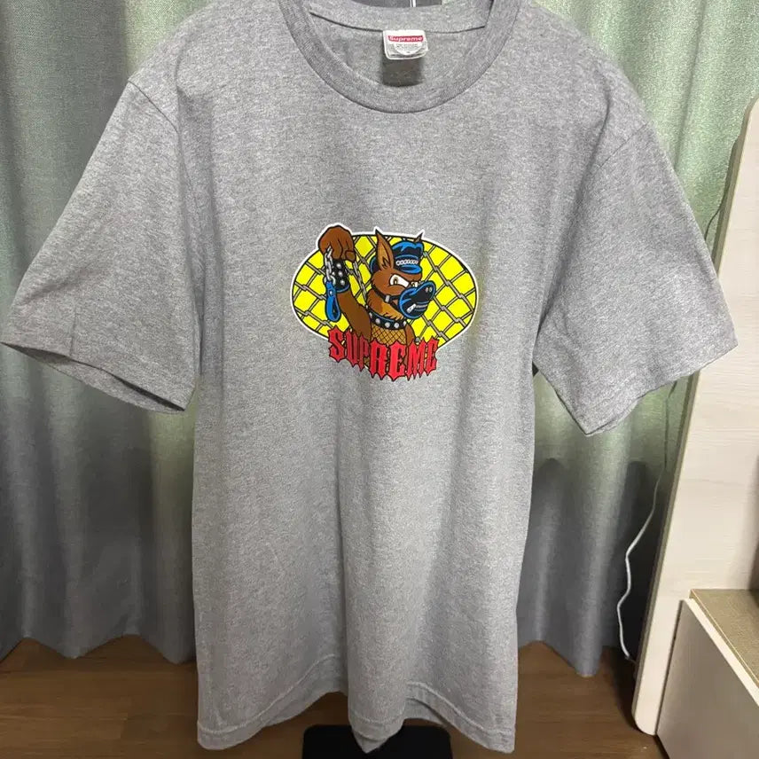 [BUNJANG] Supreme Leash Header Hoodie Grey / 새상품 (S) 슈프림 리쉬 헤더 그레이