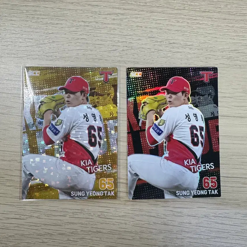 [BUNJANG] KBO Baseball Card Kia Sung Young-tak Parallel / kbo 카드 플러스 기아 성영탁