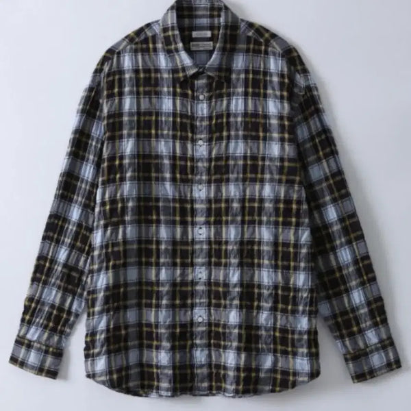 [BUNJANG] Woodbee Wrinkle Shirt Blue Size 3 / 우드비 링클셔츠 블루 3 사이즈