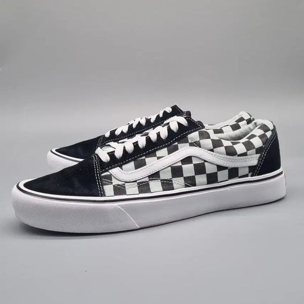 [BUNJANG] Vans Old Skool Checkerboard Sneakers / q반스 올드스쿨 체커보드 스니커즈 280