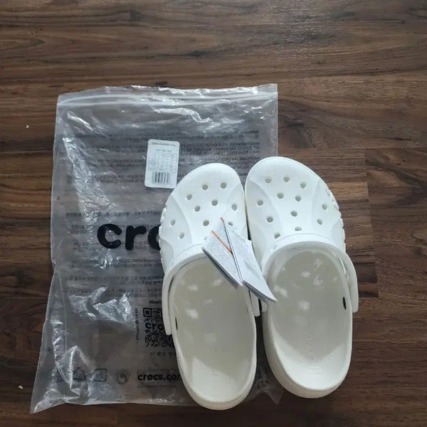 [BUNJANG] Crocs White Shoes 240 / 크록스  240 화이트