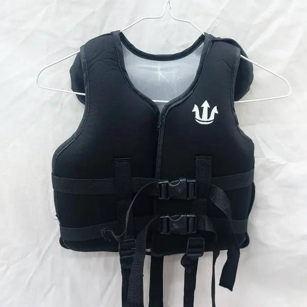 [BUNJANG] Poseidon Life Vest Black (Ages 4-5) / 포세이돈 구명조끼 블랙(4세 ~5세)