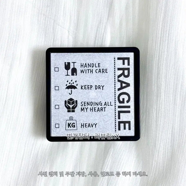 [BUNJANG] Midori Paintable Stamp / 4번 사용 미도리 페인터블 스탬프 도장 취급주의 안전배송 midori
