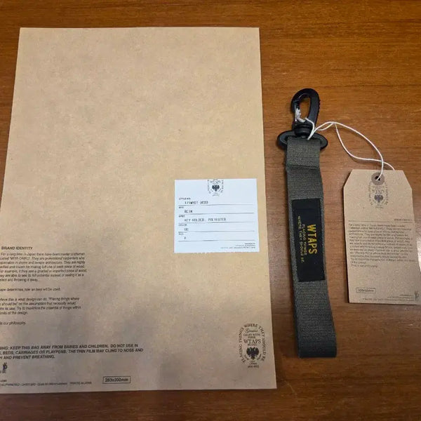 [BUNJANG] WTAPS Keychain Olive / 더블탭스 키홀더 ( 올리브 컬러 )