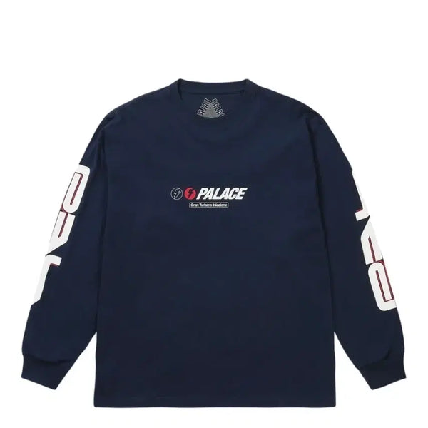 [BUNJANG] Palace Palinar Long Sleeve Navy / 팔라스 팔리나리 롱 슬리브