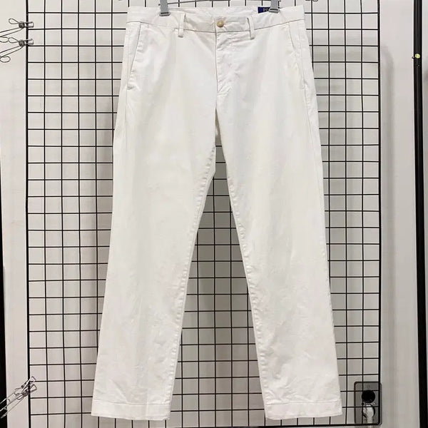 [BUNJANG] Polo Ralph Lauren Stretch Chino Pants White / <32> 폴로 랄프로렌 QR신형 스트레치 치노 팬츠 화이트