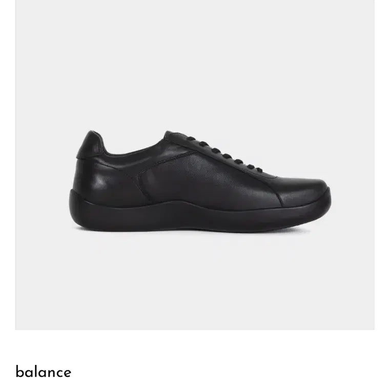 [BUNJANG] Femont Balance Sneakers Black 260 / 페몬트 밸런스 스니커즈 260