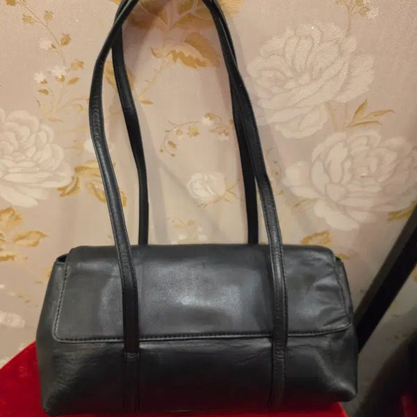 [BUNJANG] COS Leather Baguette Shoulder Bag Black / 코스 COS 레더 바게트 숄더백 블랙