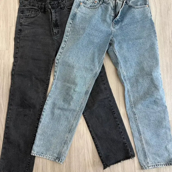 [BUNJANG] MIXXO Jeans & Black Jeans Bundle Set / 미쏘청바지 및 흑청바지 2개 일괄 2만원