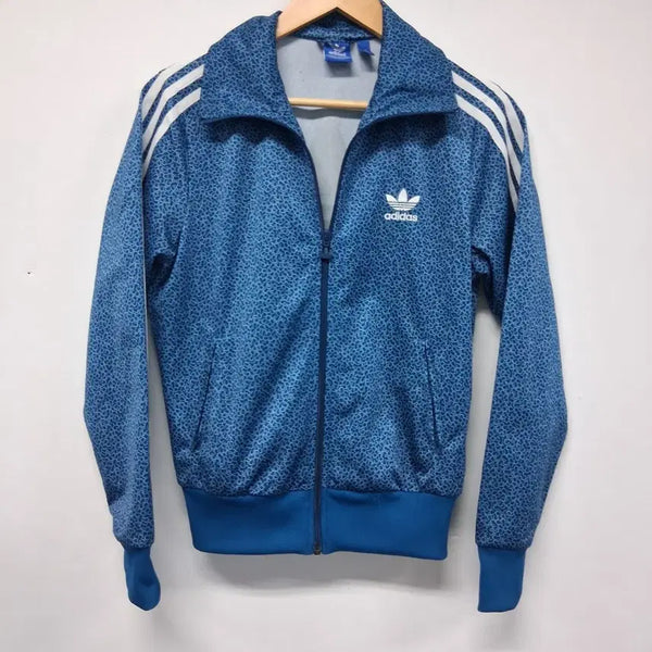[BUNJANG] Adidas Firebird Track Top Blue Pattern / 아디다스 파이어버드 트랙탑 095 블루 패턴