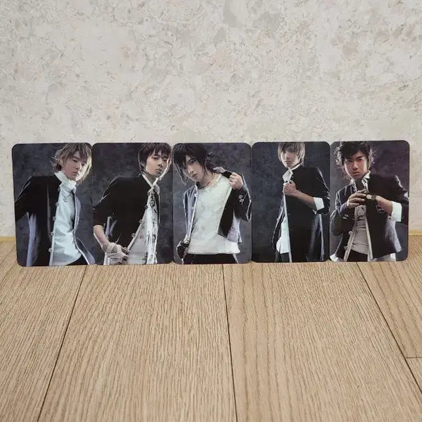 [BUNJANG] TVXQ! 5-Member Fan-Made Photocard Set (Signed Back) / [팬메이드] 동방신기 5인 고화질 포토카드 5종 세트 (사인 뒷면)