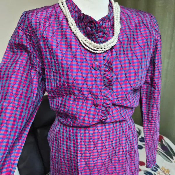 [BUNJANG] High-Quality Jacquard Check Pattern Setup / 고퀄라인 색감예술 자가드 셋업