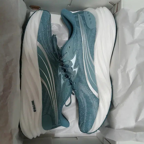 [BUNJANG] Puma Nitro 4 AP Running Shoes - Sky Blue / 푸마 나이트로4 ap 씨블루