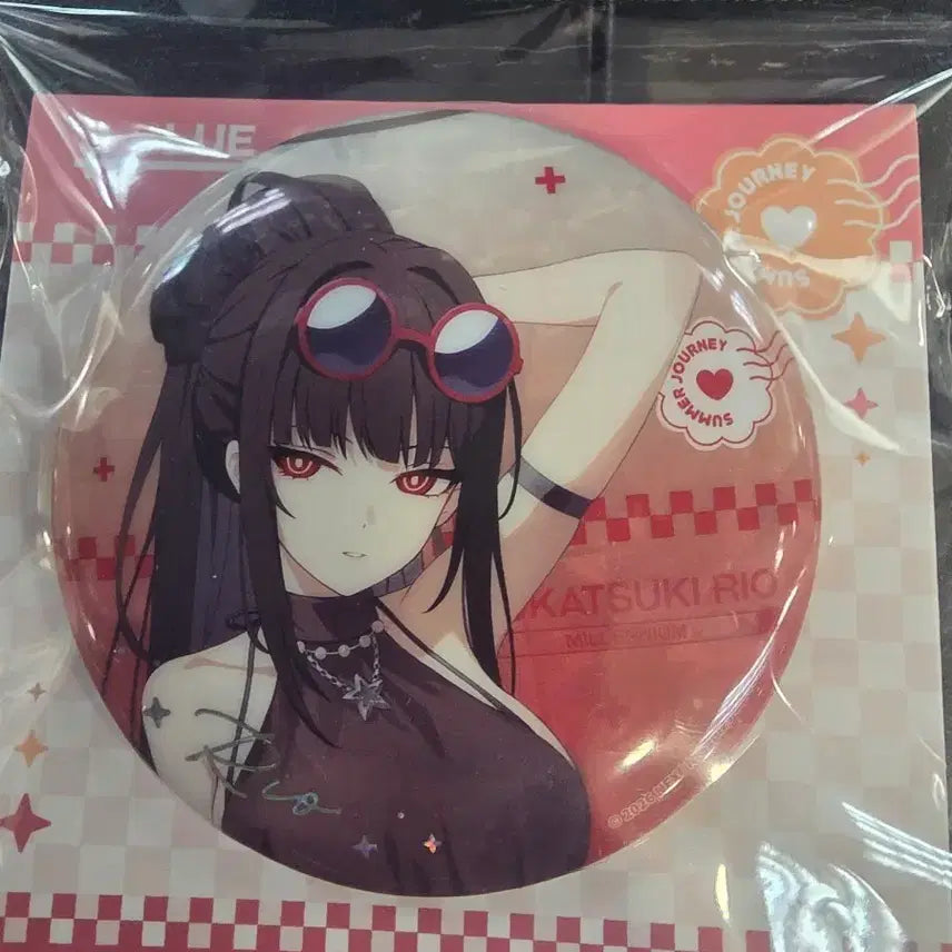 [BUNJANG] Blue Archive Millennium Summer Tsukitsuki Rio Can Badge / 블루아카이브 밀레니엄의 여름 츠키츠키 리오 캔뱃지