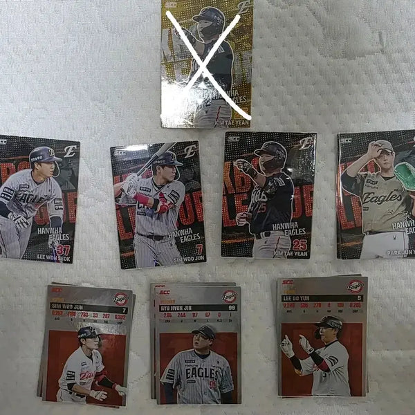 [BUNJANG] KBO Hanwha Eagles Player Cards / KBO 플러스 한화