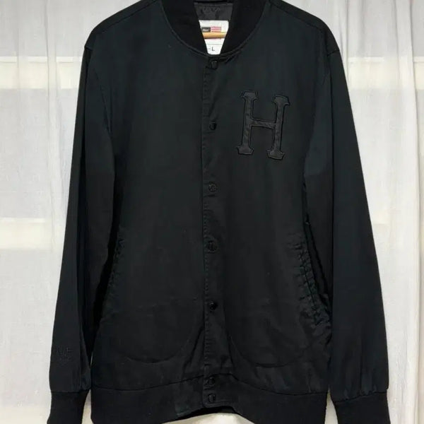 [BUNJANG] Huf x Trasher Collaboration Stadium Jacket / 허프 X 트래셔 스타디움 자켓 / Huf X Trasher Stadium Jacket