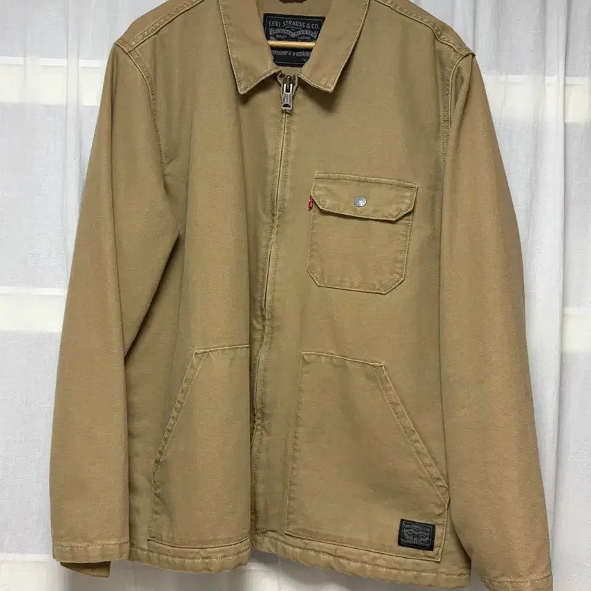 [BUNJANG] Levi's Brown Denim Trucker Jacket / 리바이스 브라운 데님 트러커 자켓 / Levis Brown Denim Trucker Jacket