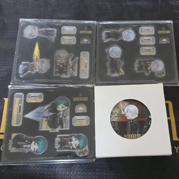 [BUNJANG] Haehamphangpang Lardry Guest Acrylic Set / 햄햄팡팡 라오루 손님아크릴 새벽사무소 일괄로 판매합니다