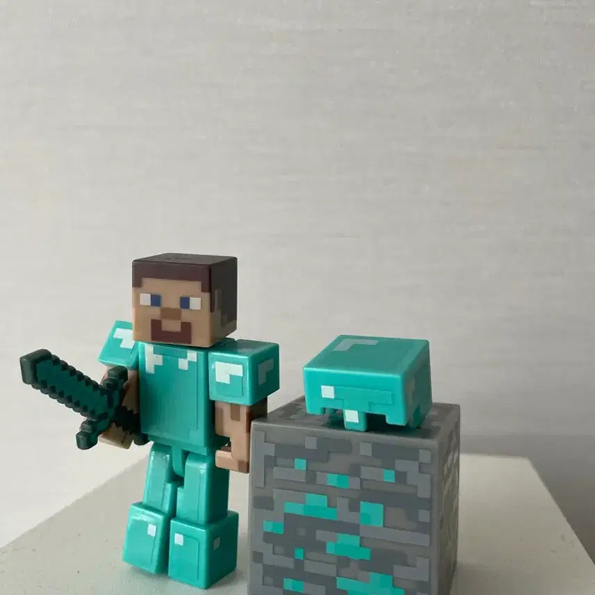 [BUNJANG] Minecraft Steve Figure / 마인크래프트 스티브 피규어