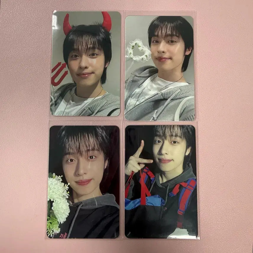 [BUNJANG] Xdinary Heroes XH VIEW-Con Concert Photocard Bundle Set / 엑스디너리히어로즈 엑디즈 뷰마콘 콘서트 입장포카 4장 일괄 가온