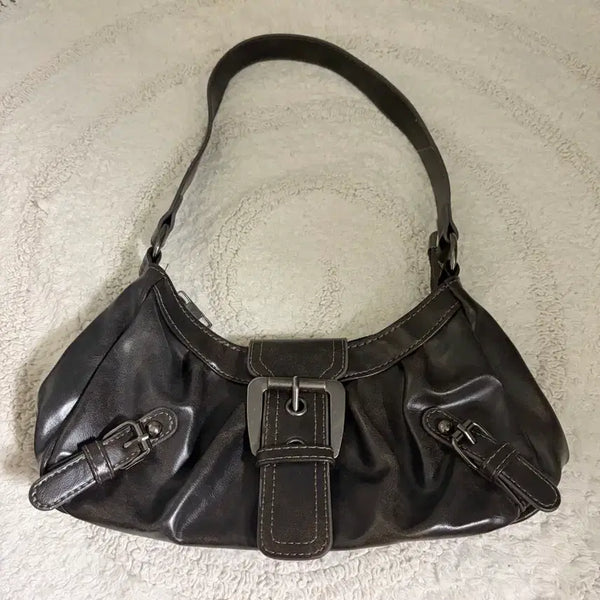 [BUNJANG] Belted Mini Shoulder Bag / 벨티드 미니 숄더백